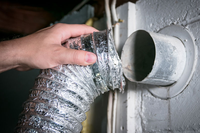 inspecting dryer vent